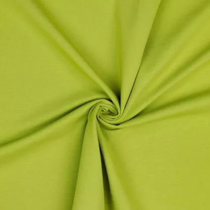08036-030 Organic Knit Solid - Jersey - Lime