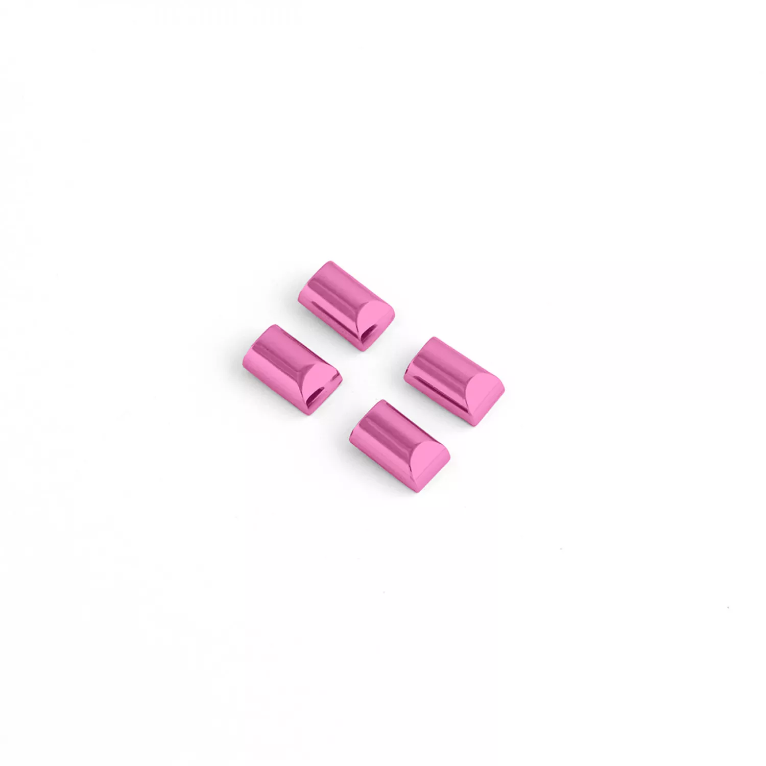 1/2" Zipper Cord Ends 4pcs (Tula Pink)