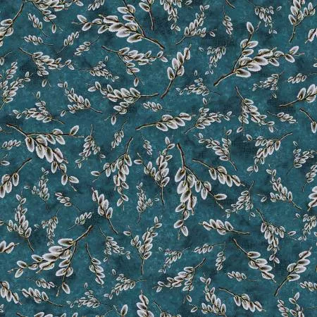 108" Wide Willow Wood - Teal