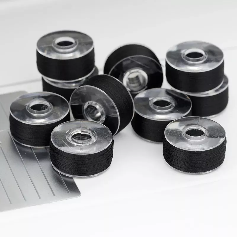 10pk Prewound Bobbins, Pfaff Black
