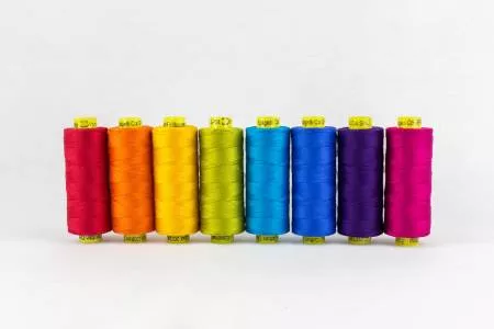 12wt - Spagetti 8-Spool Thread Set - Brights