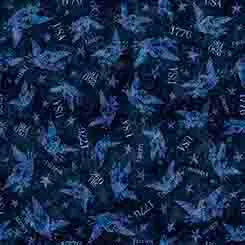 1776 TONAL AMERICAN EAGLE DARK BLUE