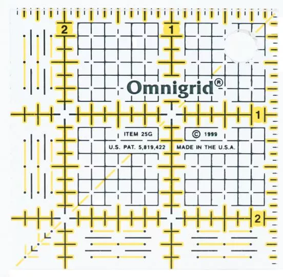 2.5" Square Ruler - Omnigrid