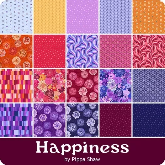 2.5" Strips Happiness (Pippa Shaw) 40 pcs