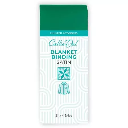 2 inch Satin Blanket Binding -Hunter