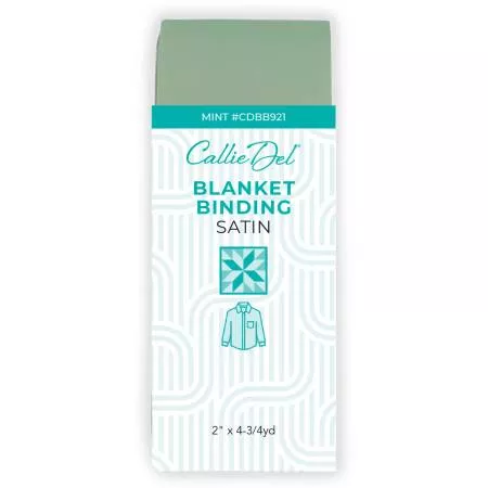 2" Satin Blanket Binding - Mint