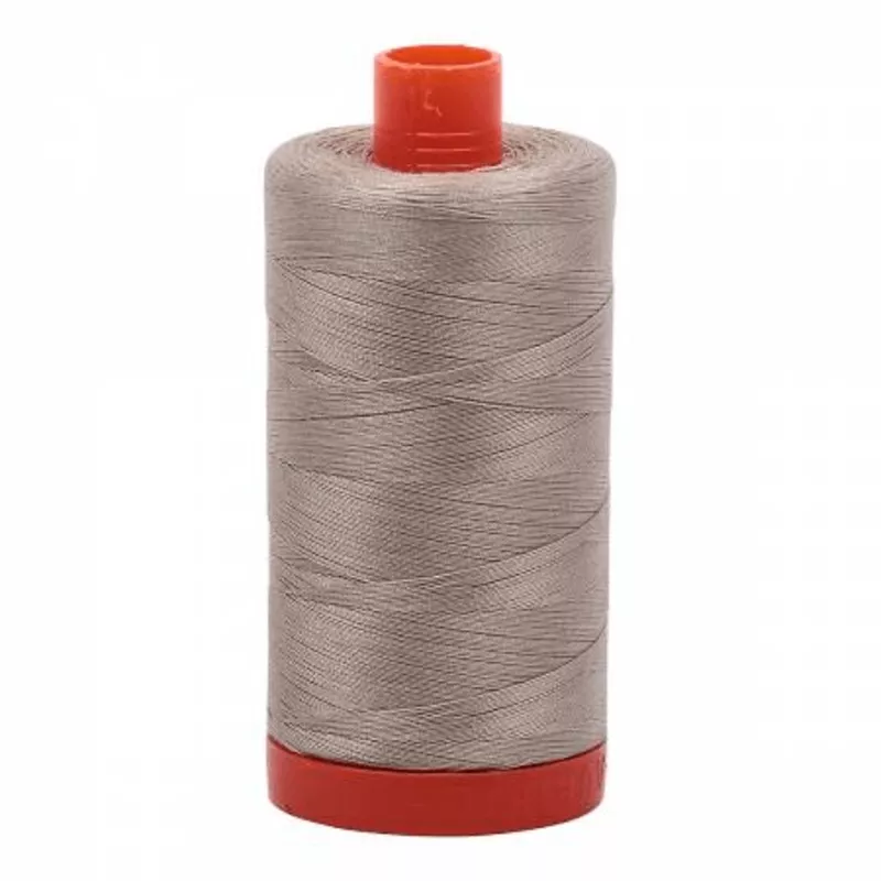 2324 Stone 50wt Aurifil Thread 1,422 Yards