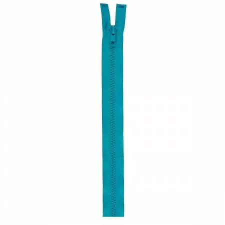 24" 1-Way Separating Zipper (Sport Polyester)/Rocket Blue