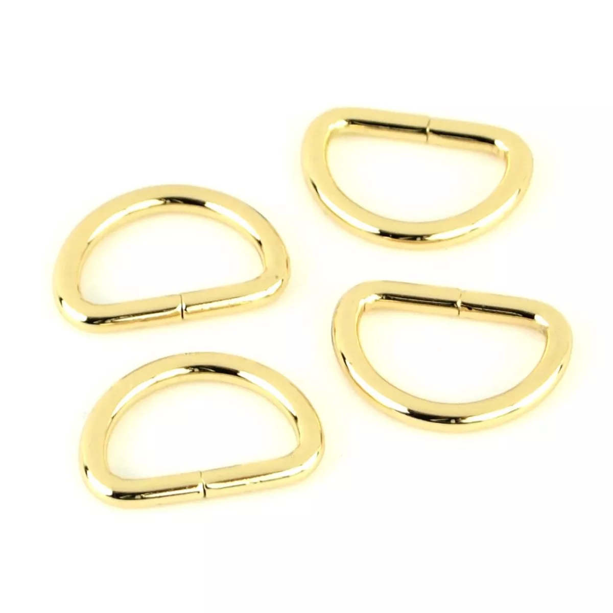 3/4″ D-Rings – Gold