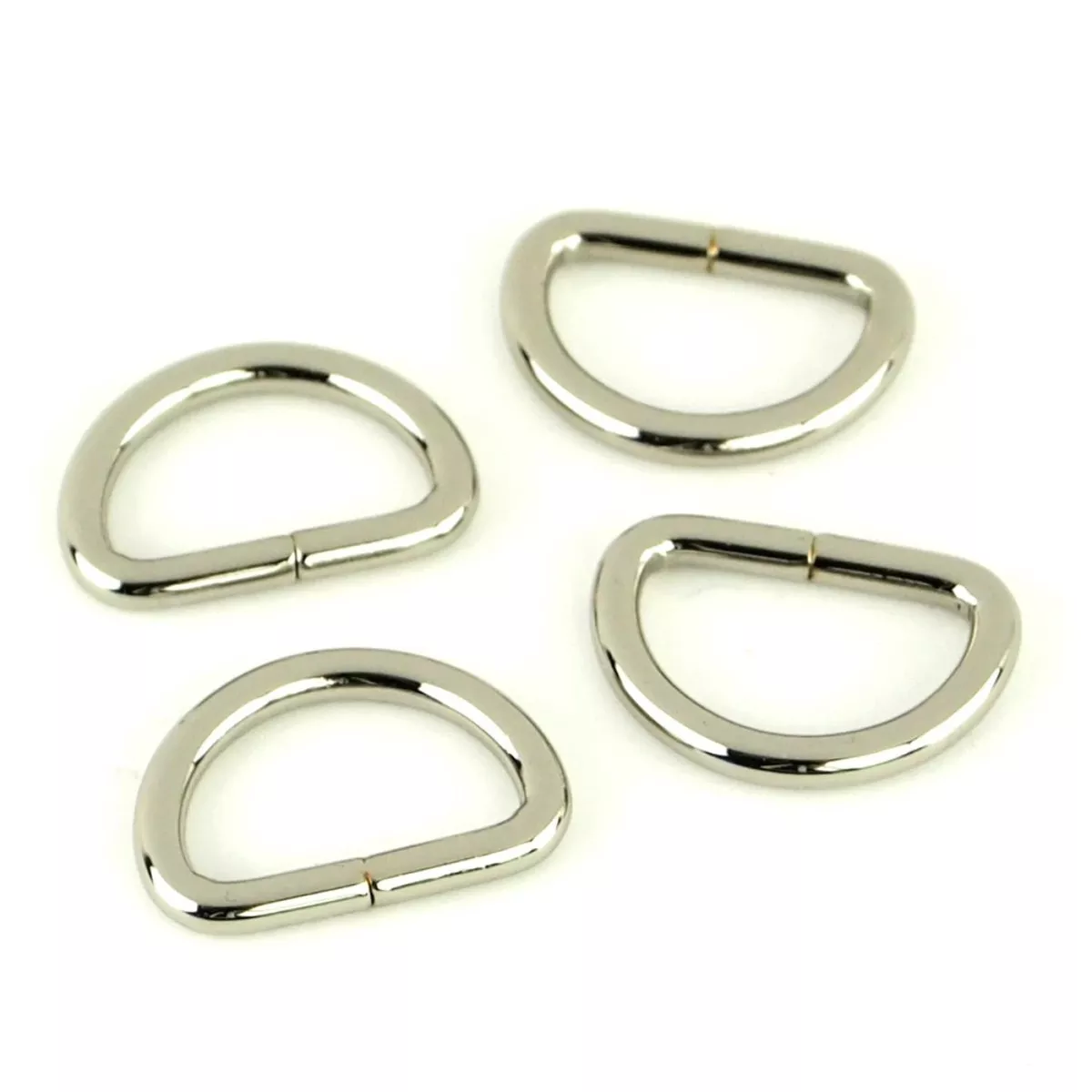 3/4″ D-Rings – Nickel