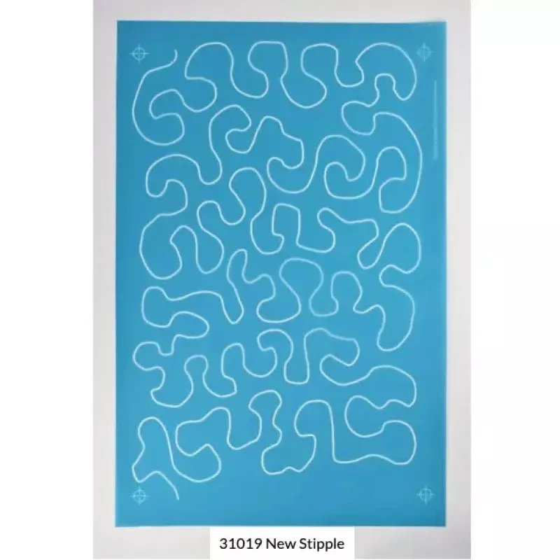 31019 Stipple 10 by 15 Stencil
