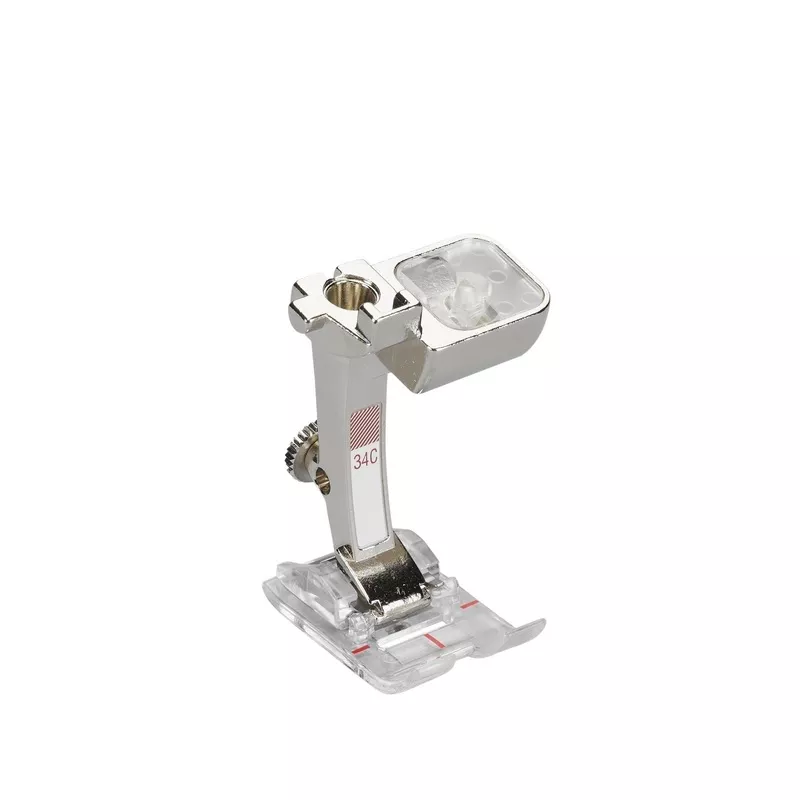 #34C Reverse-Pattern Foot with Clear Sole for 9mm machines