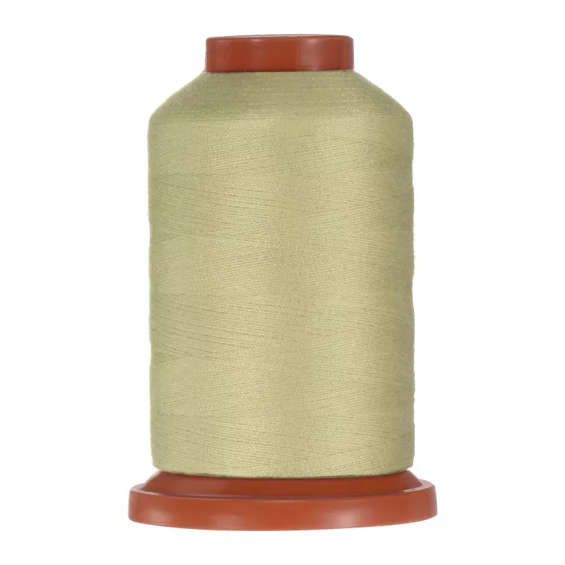 40D/2 Sewing Thread 1100 Yards Polyester Hand Sewing String Light Khaki