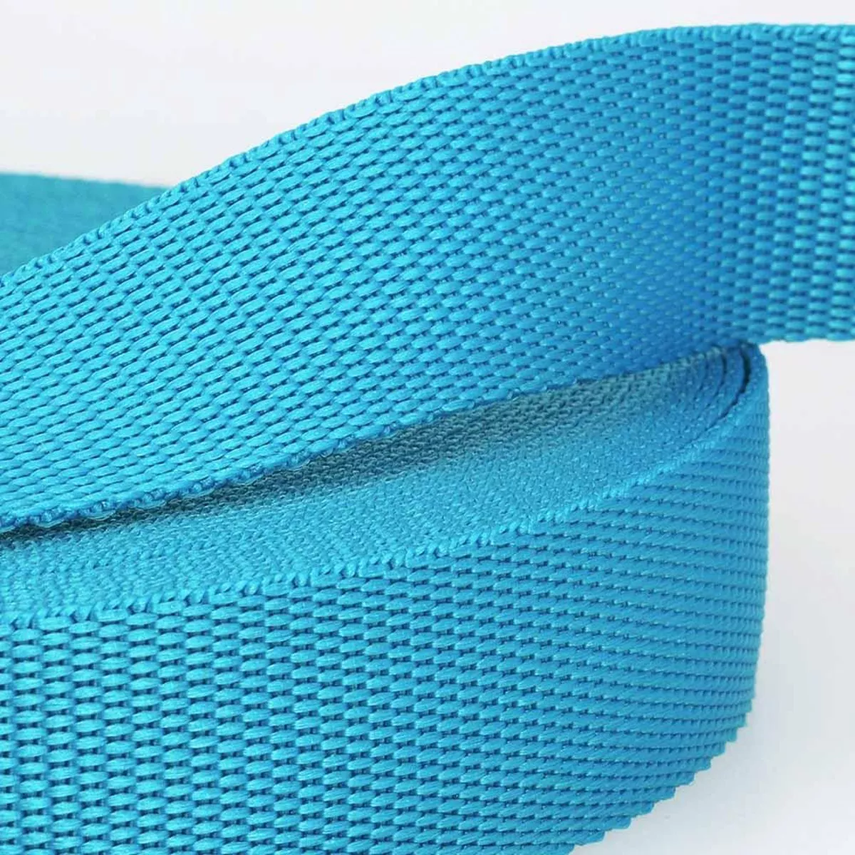 40mm Polypropylene Webbing in Turquoise