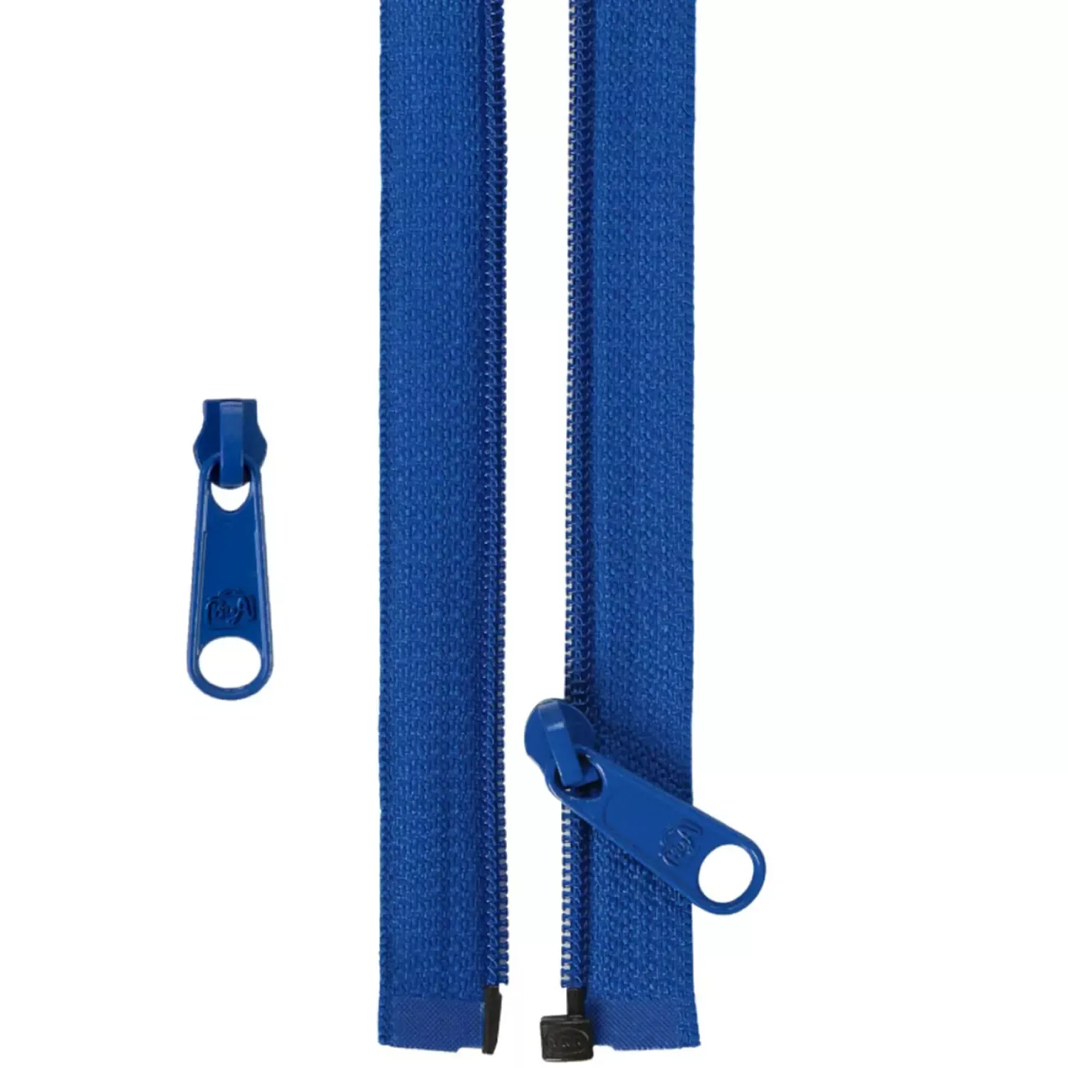 50" Separating Zipper + Extra slide - Blastoff Blue - ByAnnie