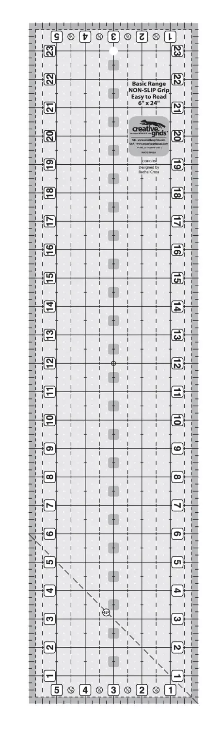 6" x 24" Ruler - Creative Grids