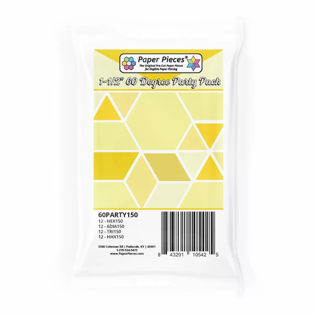 60 Degree Party Pack Papers – 1-1/2″