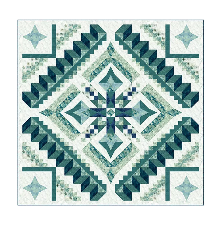Above the Below Quilt Pattern - Amanda Bauer