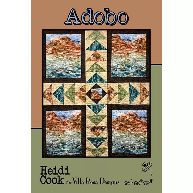 Adobo Quilt Pattern Villa Rosa Design VRD-MC113