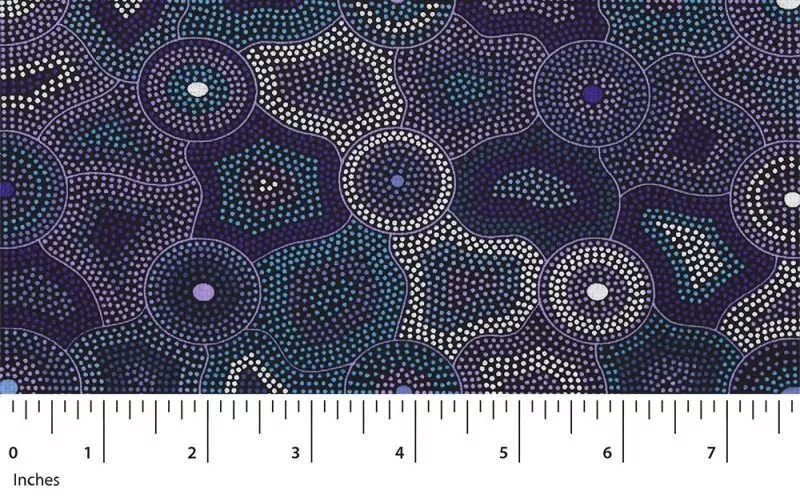 Akuna Dreaming Purple - 1 yard cut