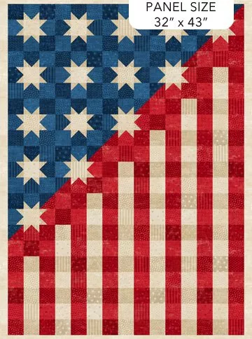 American Heartland Flag PANEL 32.5"x43"