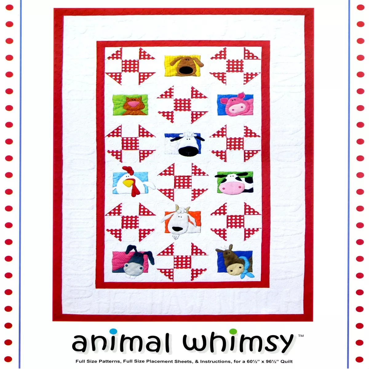 Animal Whimsy Pattern by Amy Bradley