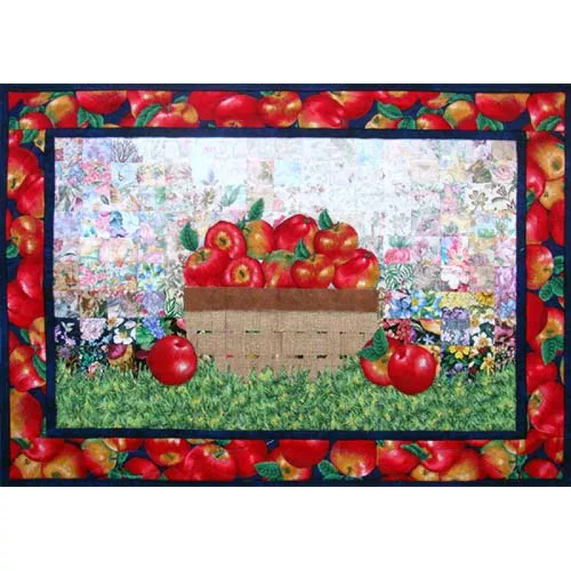 An Apple A Day Watercolor Quilt Kit