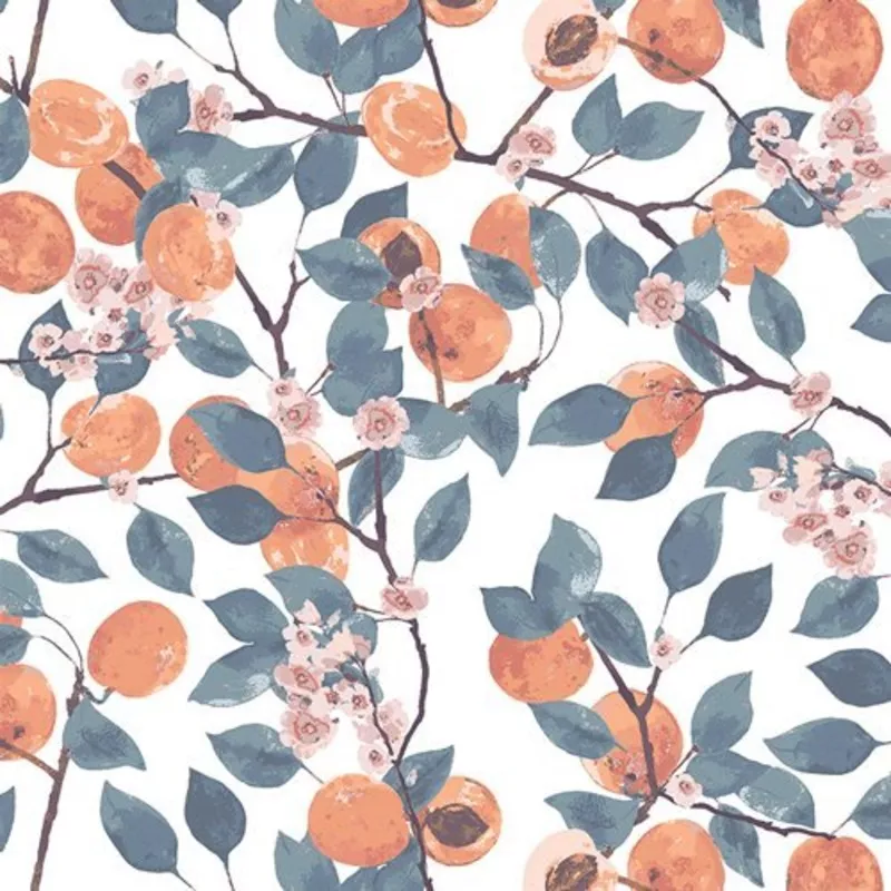art gallery fabrics | patchworkstoff | mindscape | blossoming apricot