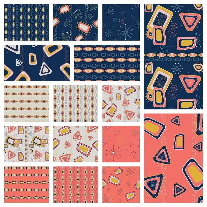 Atomic Geometric Fat Eighth Bundle – 16 Pieces
