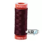 Aurifil 50wt cotton (mini-spool) 200m/Dark Wine