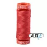 Aurifil 50wt cotton (mini-spool) 200m/Light Red Orange