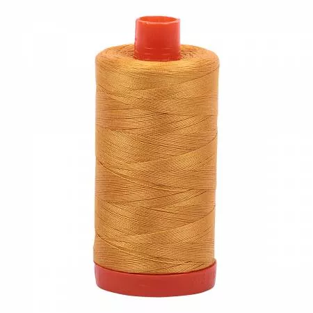 Aurifil 50wt Large Spool - Orange Mustard