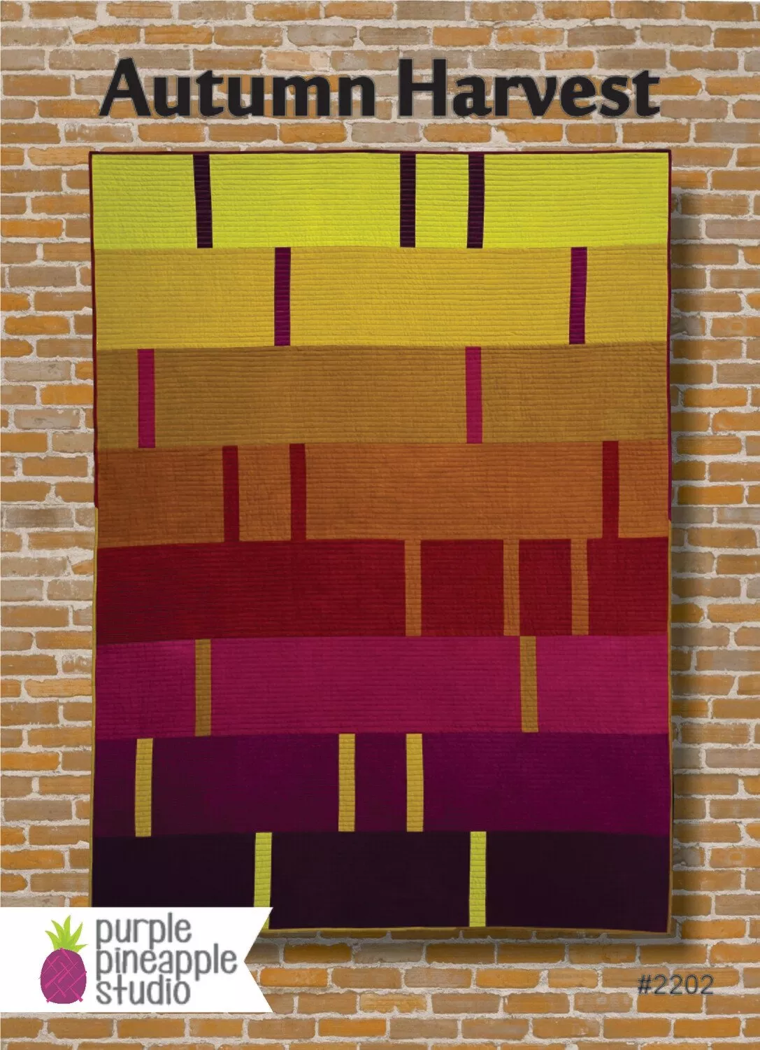 Autumn HarvestPurple Pineapple Quilt Pattern