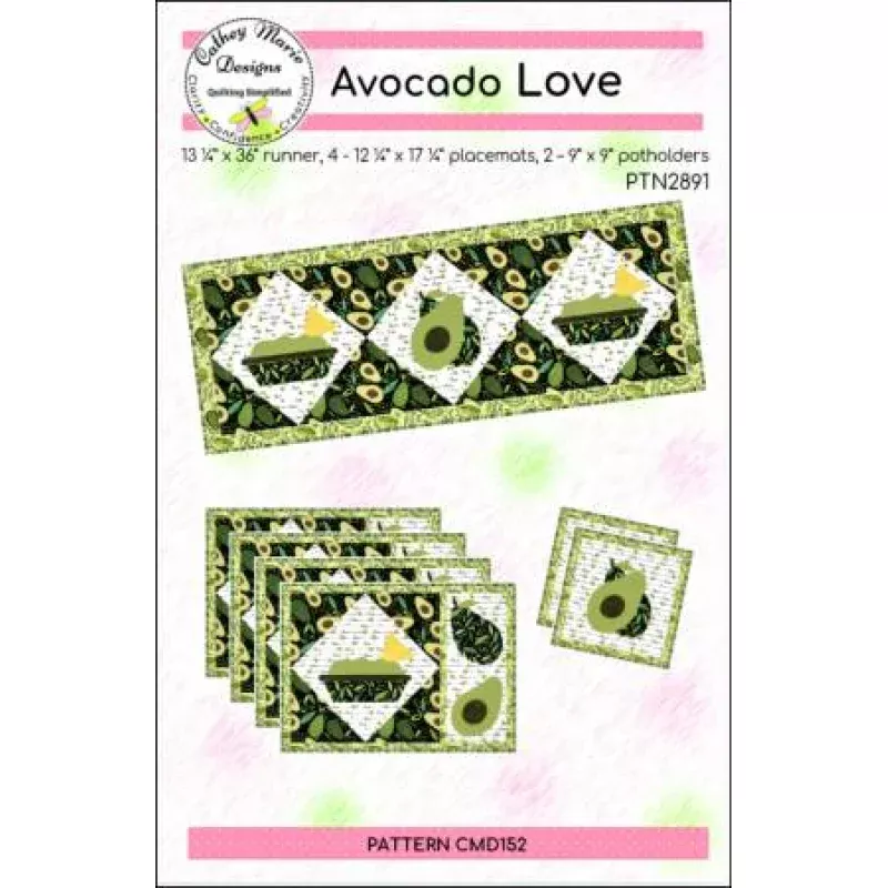 Avocado Love Quilt Pattern