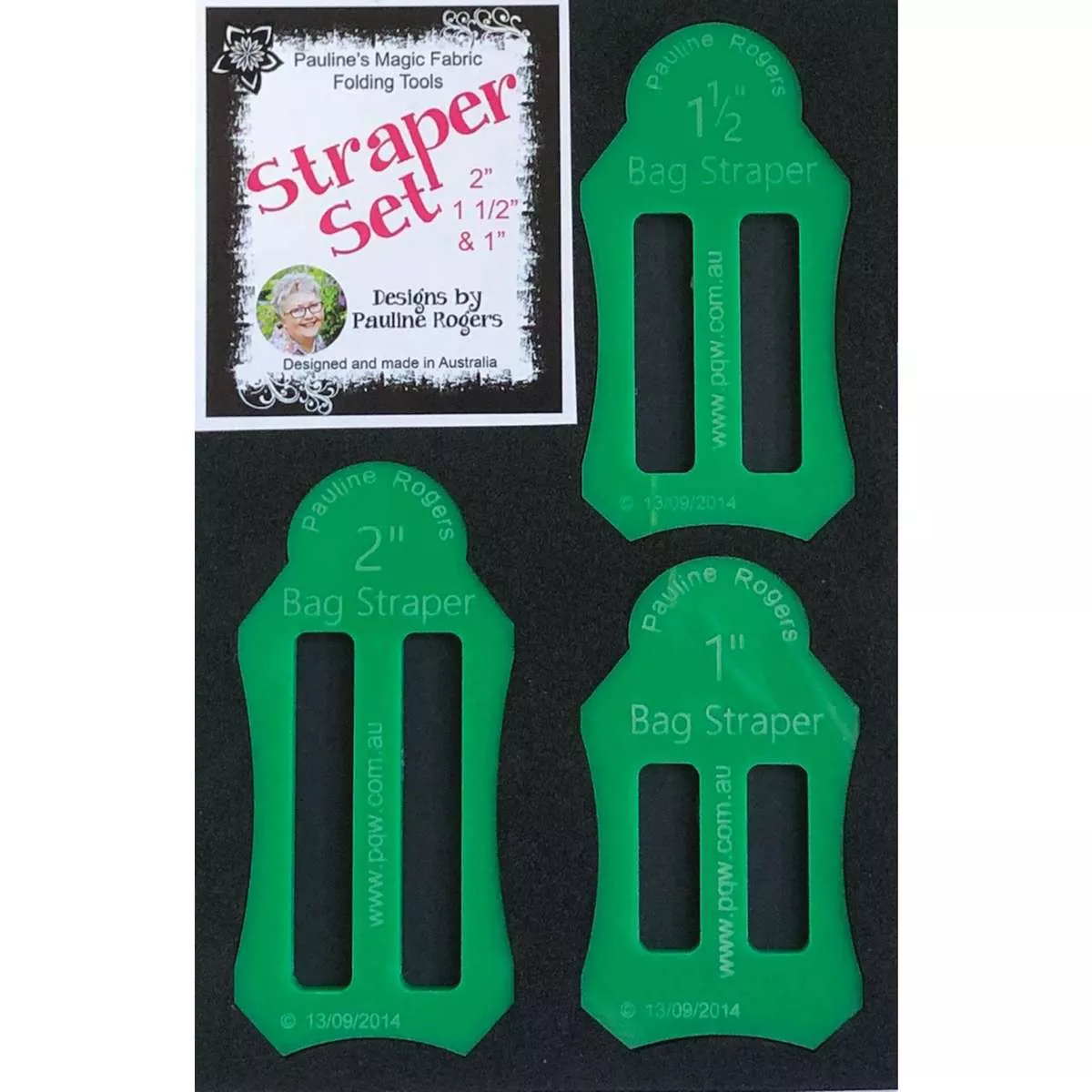 Bag Strapers From Pauline’s Quilters World