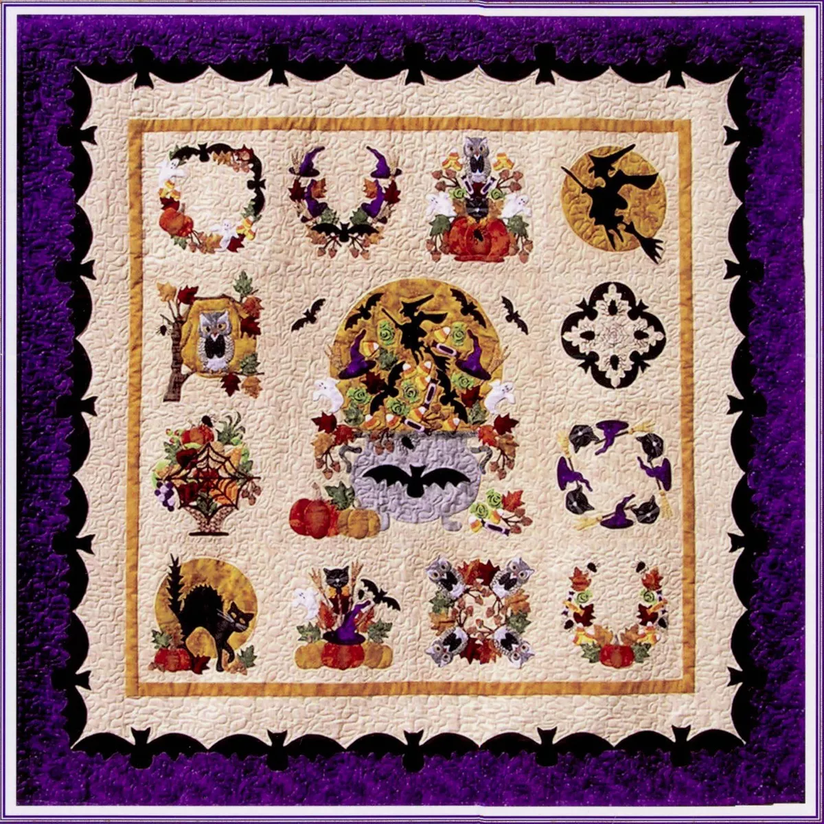 Baltimore Halloween Complete Pattern Set by Pearl Pereira – Pattern Only