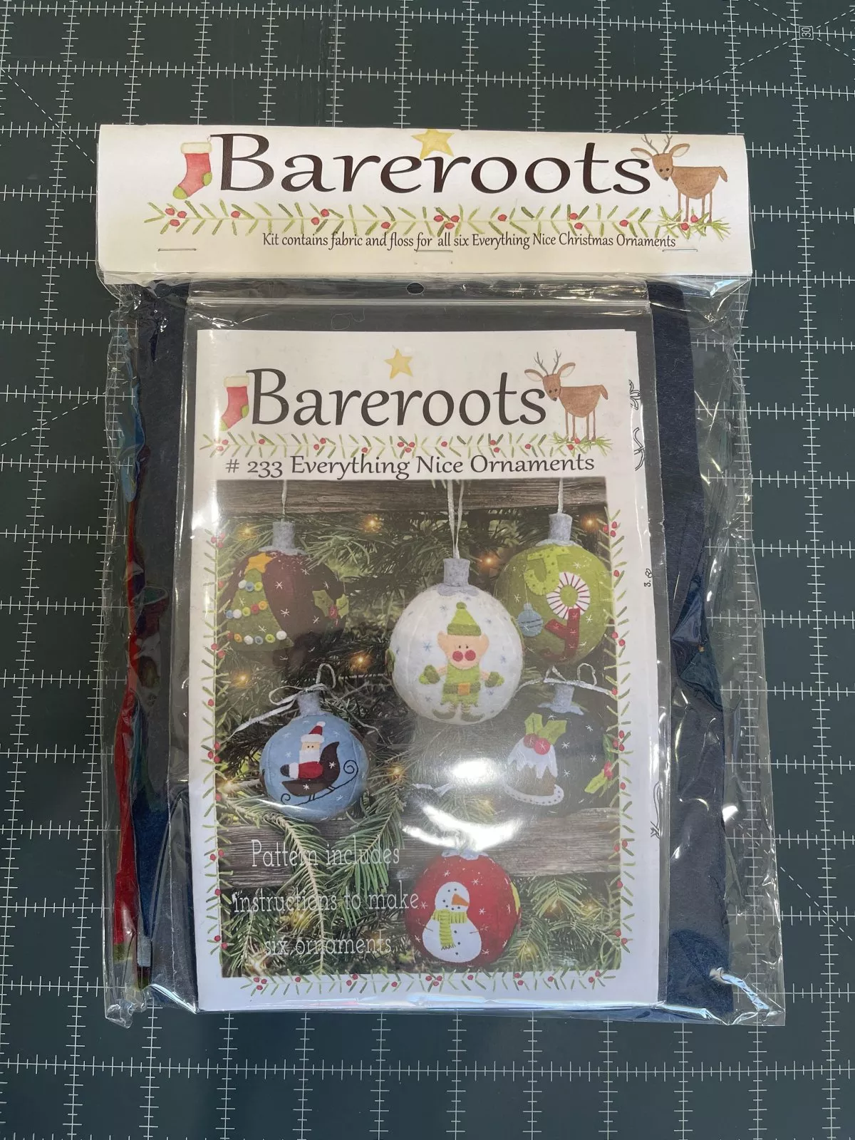 Bareroots Everything Nice Ornaments Kit + Pattern
