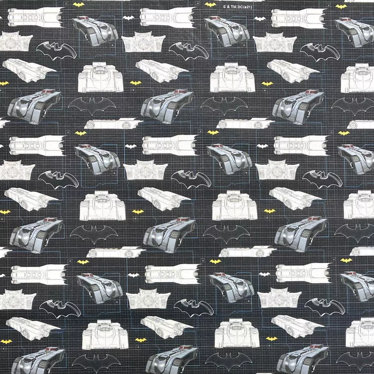 Batmobile Cotton Fabric