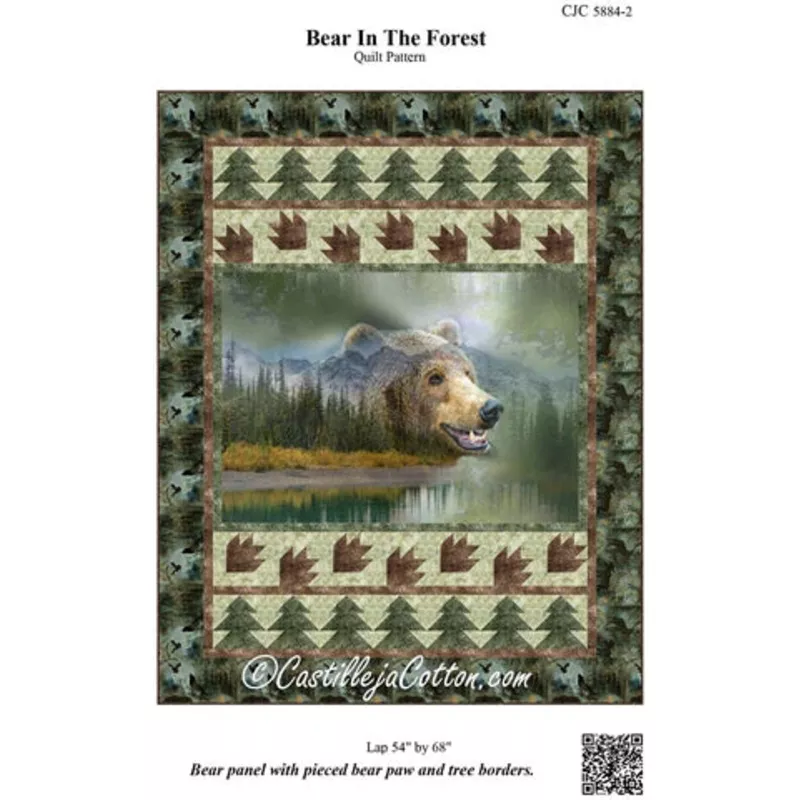 Bear in the Forest – Paper Pattern