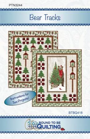 Bear Tracks Quilt Pattern (Bound to be Quilting)
