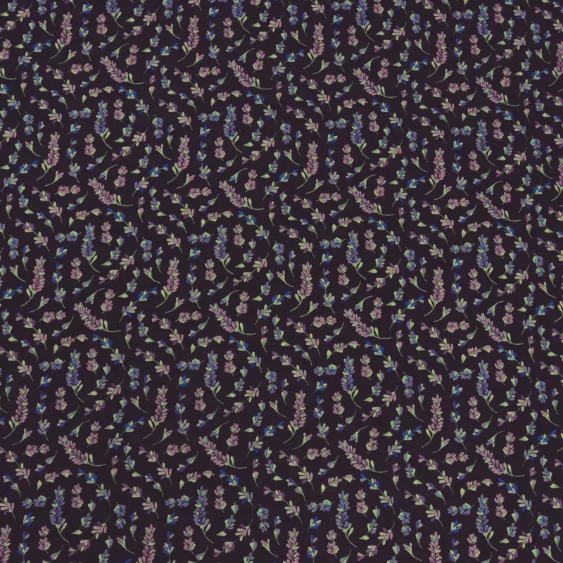 Bee Haven Fabric Collection – Lavendula Dark Plum