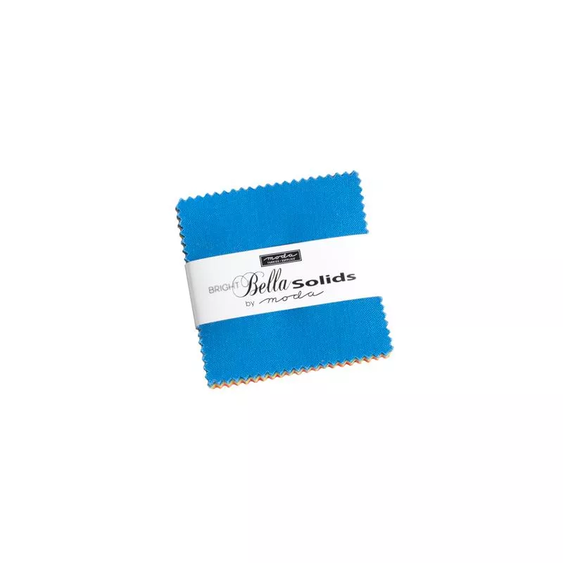 Bella Solids/Bright 2-1/2" Mini Charm Pack 42pcs