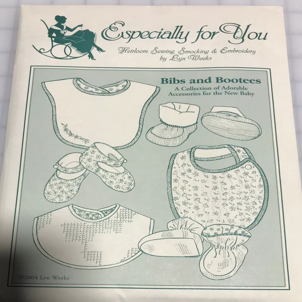Bibs and Booties Newborn – Large Heirloom Sewing Pattern