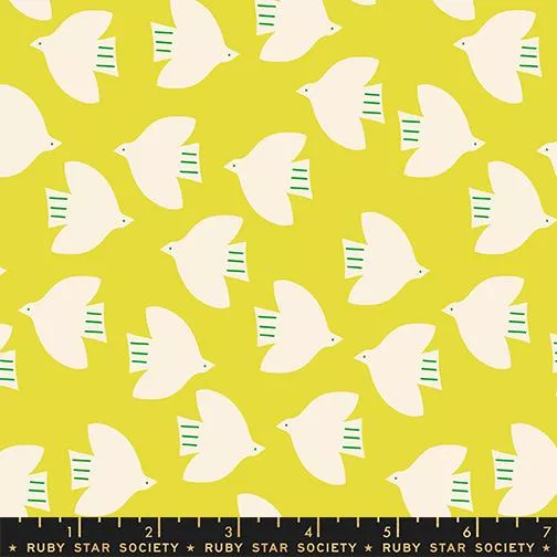 Birds - Citron - Catnap - Alexia Abegg
