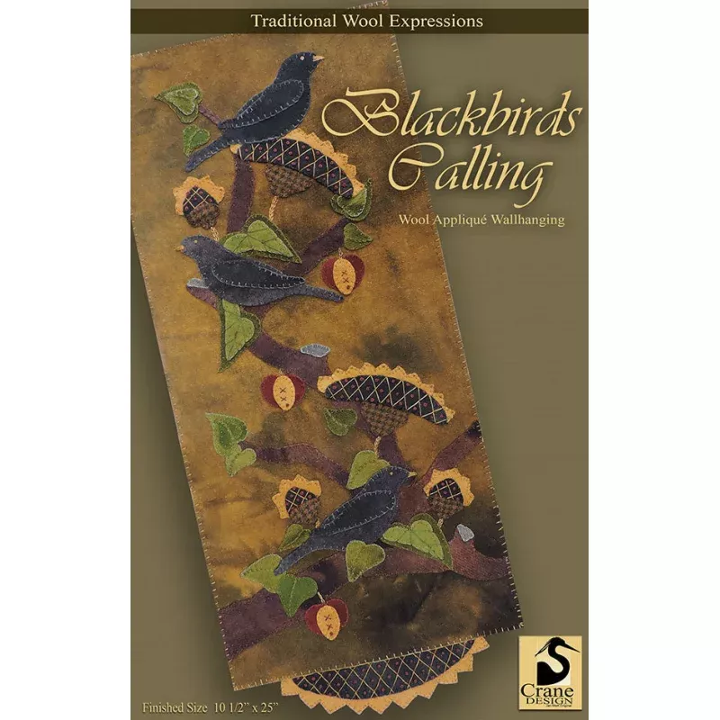Blackbirds Calling Pattern cdbc