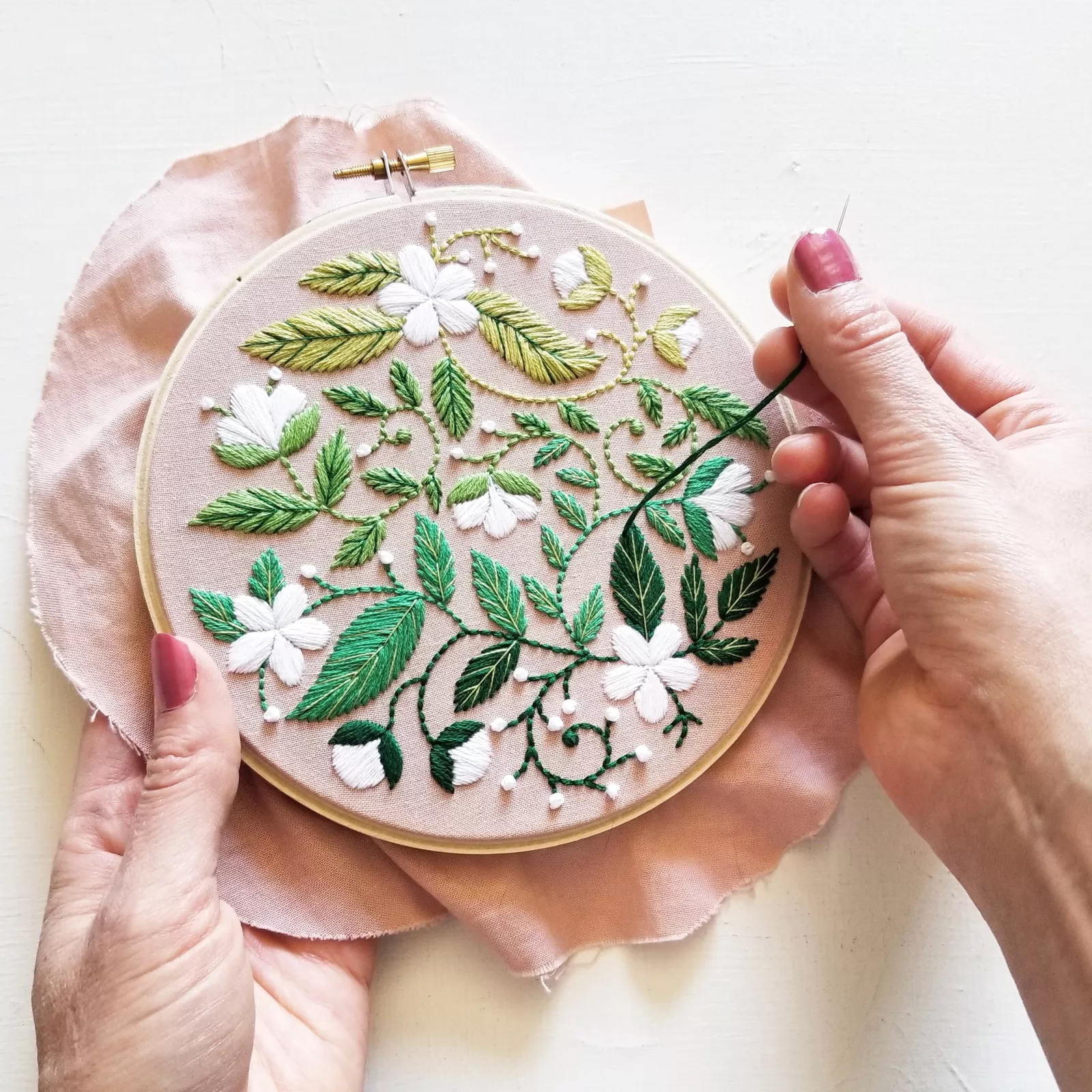 Blissful Blooms Beginner Embroidery Kit