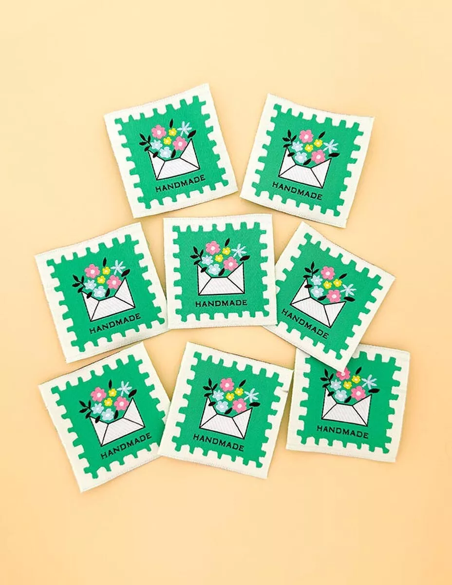 Bloom Note - Woven Labels - 8pk - Minki Kim