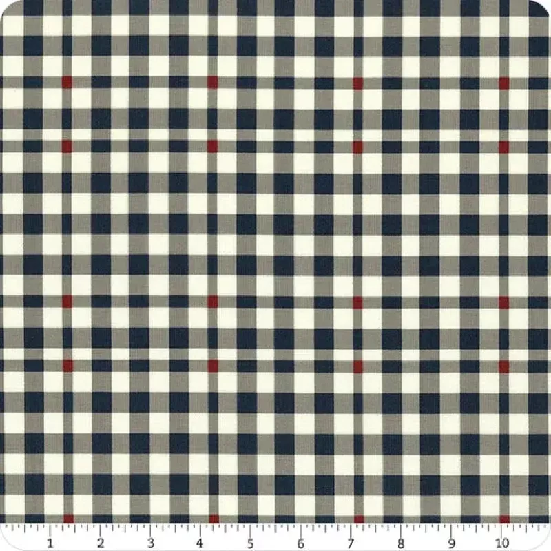 Bloomberry Midnight Plaid Fabric