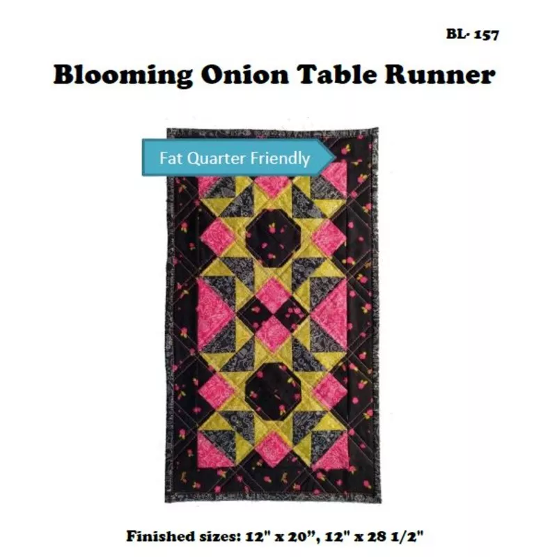 Blooming Onion Downloadable Pattern