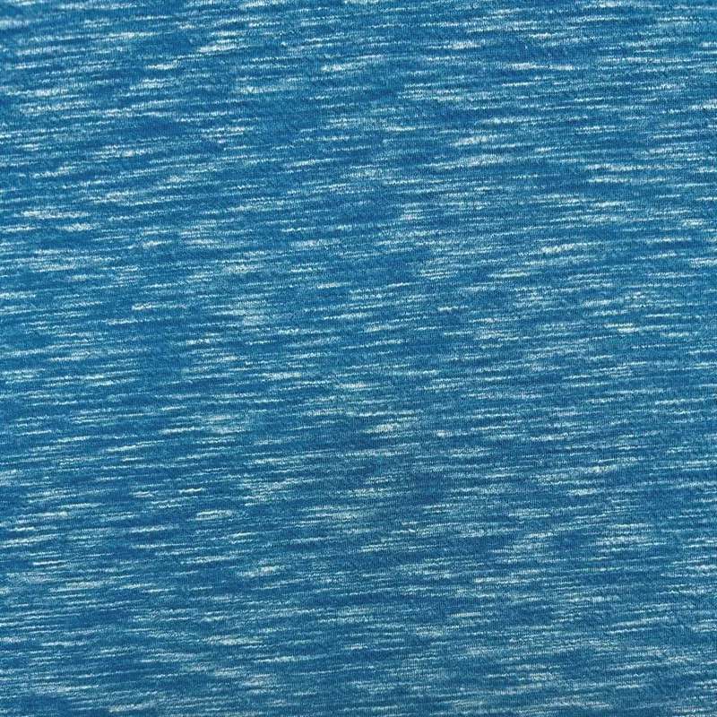 Blue Static Jersey Fabric